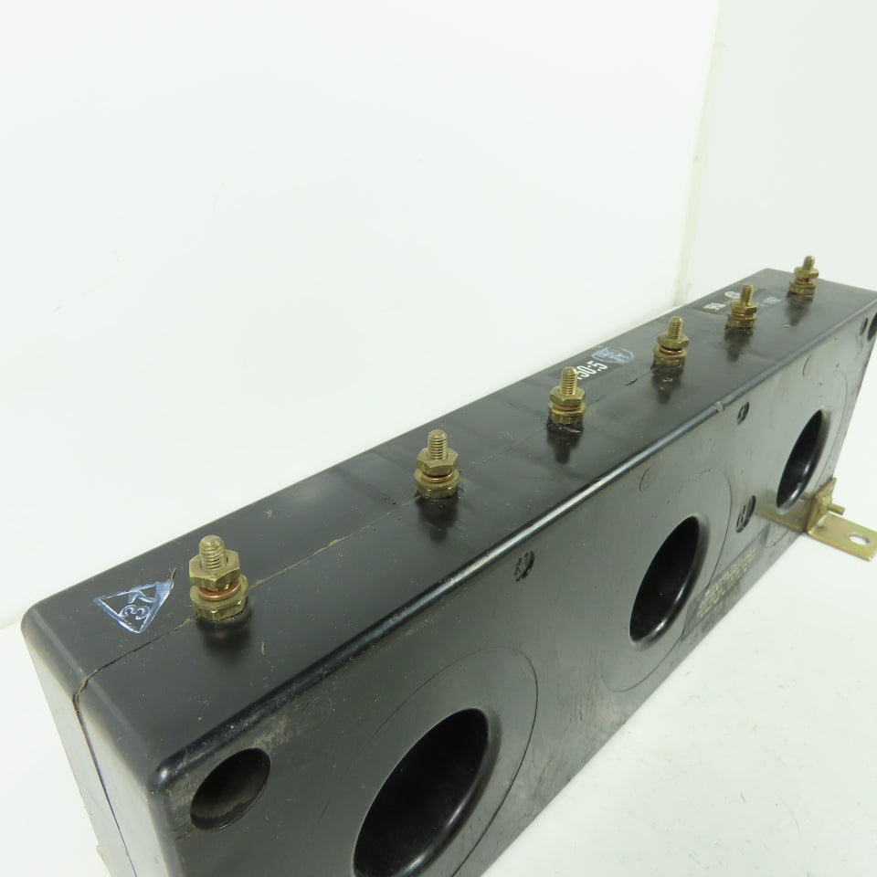 Westinghouse 9917D43H02 Current Transformer Ratio 150:5A 600V 50-400Hz