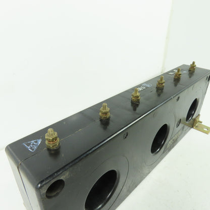 Westinghouse 9917D43H02 Current Transformer Ratio 150:5A 600V 50-400Hz