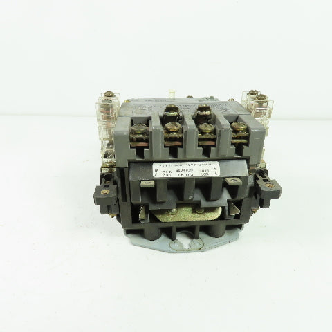 Furnas 14DST32A Size 1 10HP Motor Starter 600VAC 27A W/ 48ASD3M20 Overload Relay