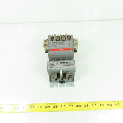 Furnas 14DST32A Size 1 10HP Motor Starter 600VAC 27A W/ 48ASD3M20 Overload Relay