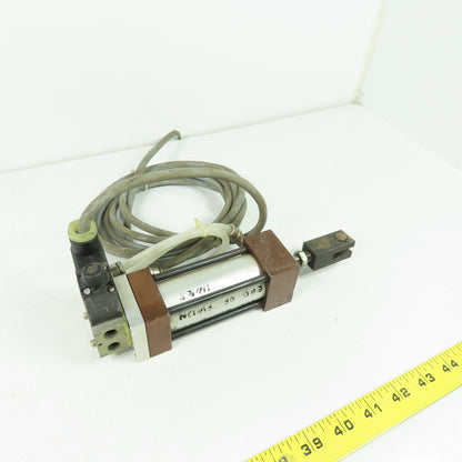 Numatics S4EF-02A1H-AAA0A Pneumatic Cylinder Actuator 1-1/4"Bore 2"Stroke 250PSI