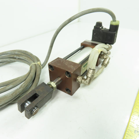 Numatics S4EF-02A1H-AAA0A Pneumatic Cylinder Actuator 1-1/4"Bore 2"Stroke 250PSI