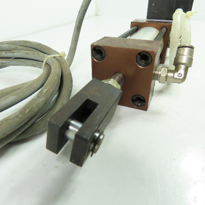 Numatics S4EF-02A1H-AAA0A Pneumatic Cylinder Actuator 1-1/4"Bore 2"Stroke 250PSI