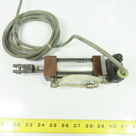 Numatics S4EF-02A1H-AAA0A Pneumatic Cylinder Actuator 1-1/4"Bore 2"Stroke 250PSI
