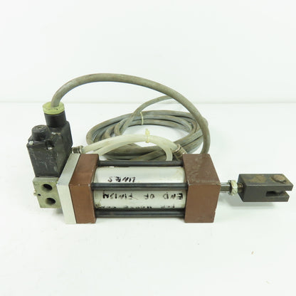 Numatics S4EF-02A1H-AAA0A Pneumatic Cylinder Actuator 1-1/4"Bore 2"Stroke 250PSI
