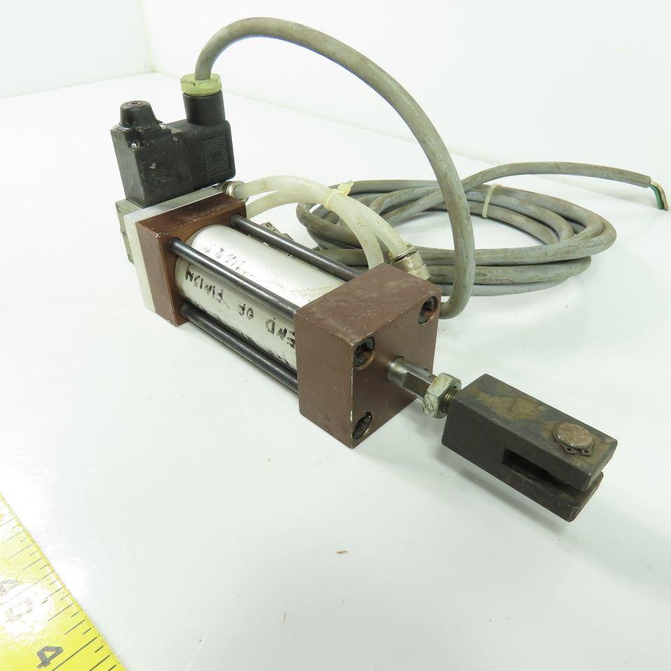 Numatics S4EF-02A1H-AAA0A Pneumatic Cylinder Actuator 1-1/4"Bore 2"Stroke 250PSI