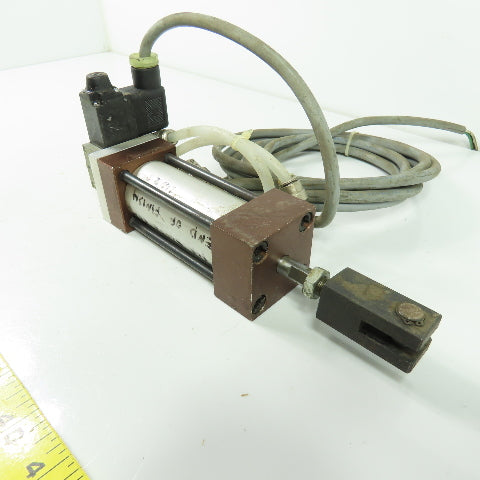 Numatics S4EF-02A1H-AAA0A Pneumatic Cylinder Actuator 1-1/4"Bore 2"Stroke 250PSI
