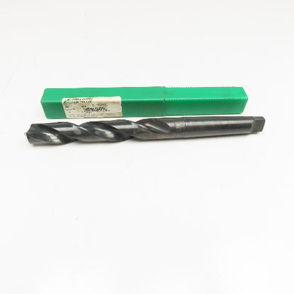 Precision Twist Drill 1-15/64" Diam. 2 Flute Drill Bit MT4 Shank 118°