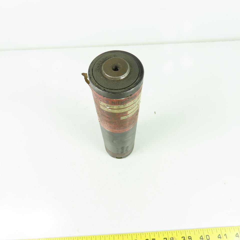 Die Mold & Automation Components N75 X 4-D-2000-1 Forcer Nitrogen Spring 2000PSI