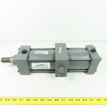 Miller AV-89B2B-03.25-9.000-0138-N11-0 Pneumatic Air Cylinder 3.25"Bore 9"Stroke