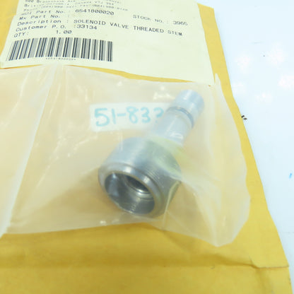 Measurex 6541800020 Threaded Stem Solenoid Valve NEW
