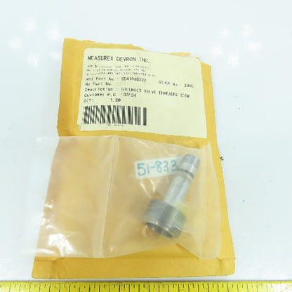 Measurex 6541800020 Threaded Stem Solenoid Valve NEW
