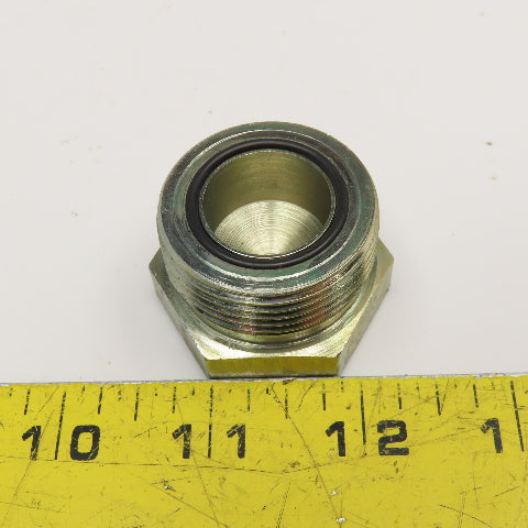 Parker 1" (-16) Hex O-Ring Face Seal Hydraulic Plug 1-7/16-12 Thread