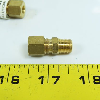 Anderson 750068-0402 Compression Tube Connector 1/4" Male x 1/8" Tube OD Lot/45