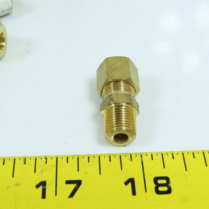 Anderson 750068-0402 Compression Tube Connector 1/4" Male x 1/8" Tube OD Lot/45