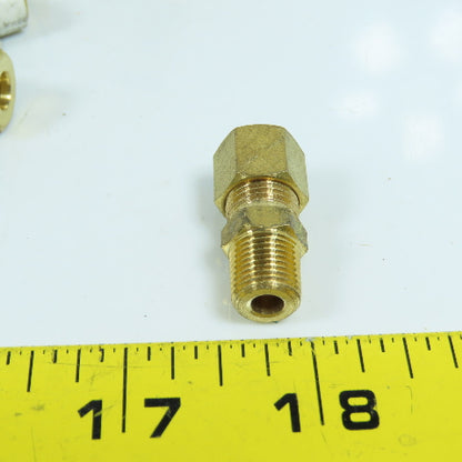 Anderson 750068-0402 Compression Tube Connector 1/4" Male x 1/8" Tube OD Lot/45
