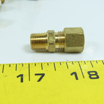 Anderson 750068-0402 Compression Tube Connector 1/4" Male x 1/8" Tube OD Lot/45