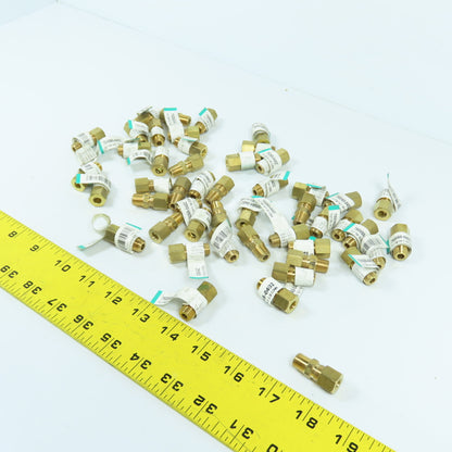 Anderson 750068-0402 Compression Tube Connector 1/4" Male x 1/8" Tube OD Lot/45