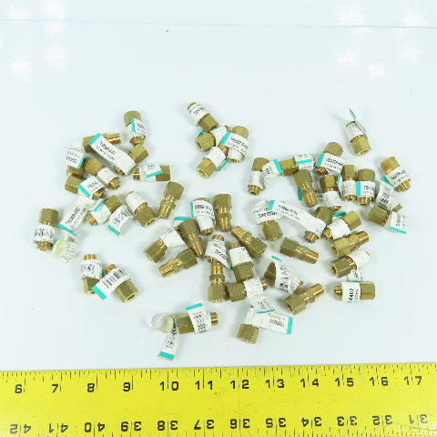 Anderson 750068-0402 Compression Tube Connector 1/4" Male x 1/8" Tube OD Lot/45