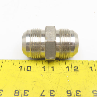 Parker 1" (-16) JIC Male x 1"(-16) JIC Male Stainless Steel Hydraulic Union