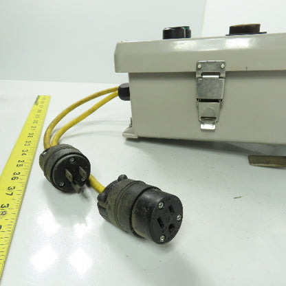 Vynckier VJ806HWPL1 8" x 6" Enclosure W/ Push Buttons & 88.226.513 Timer