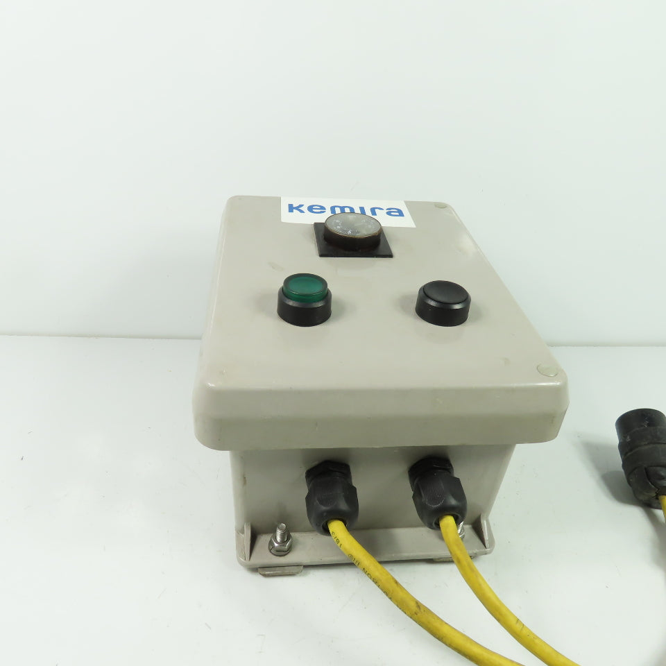 Vynckier VJ806HWPL1 8" x 6" Enclosure W/ Push Buttons & 88.226.513 Timer