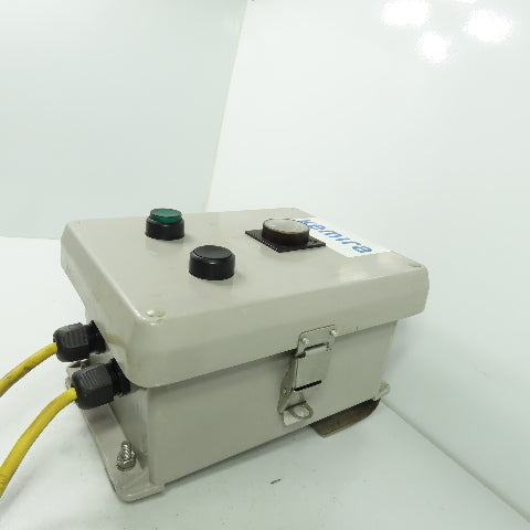 Vynckier VJ806HWPL1 8" x 6" Enclosure W/ Push Buttons & 88.226.513 Timer