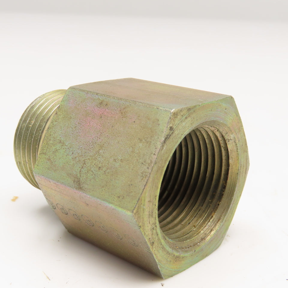 Parker 3/4" (-12) Male ORB x 3/4" (-12) Female NPT Hydraulic Adaptor