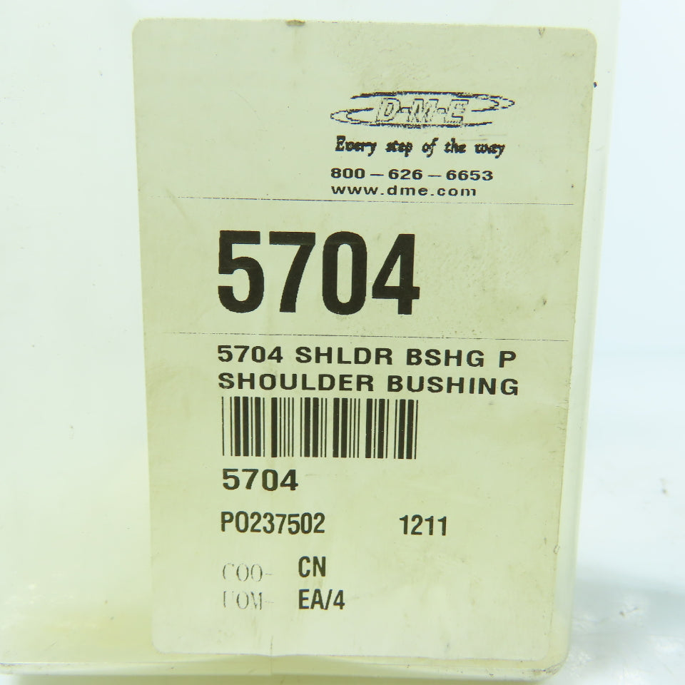DME 5704 3/4" x 2-7/8" Shoulder Drill Bushing NEW