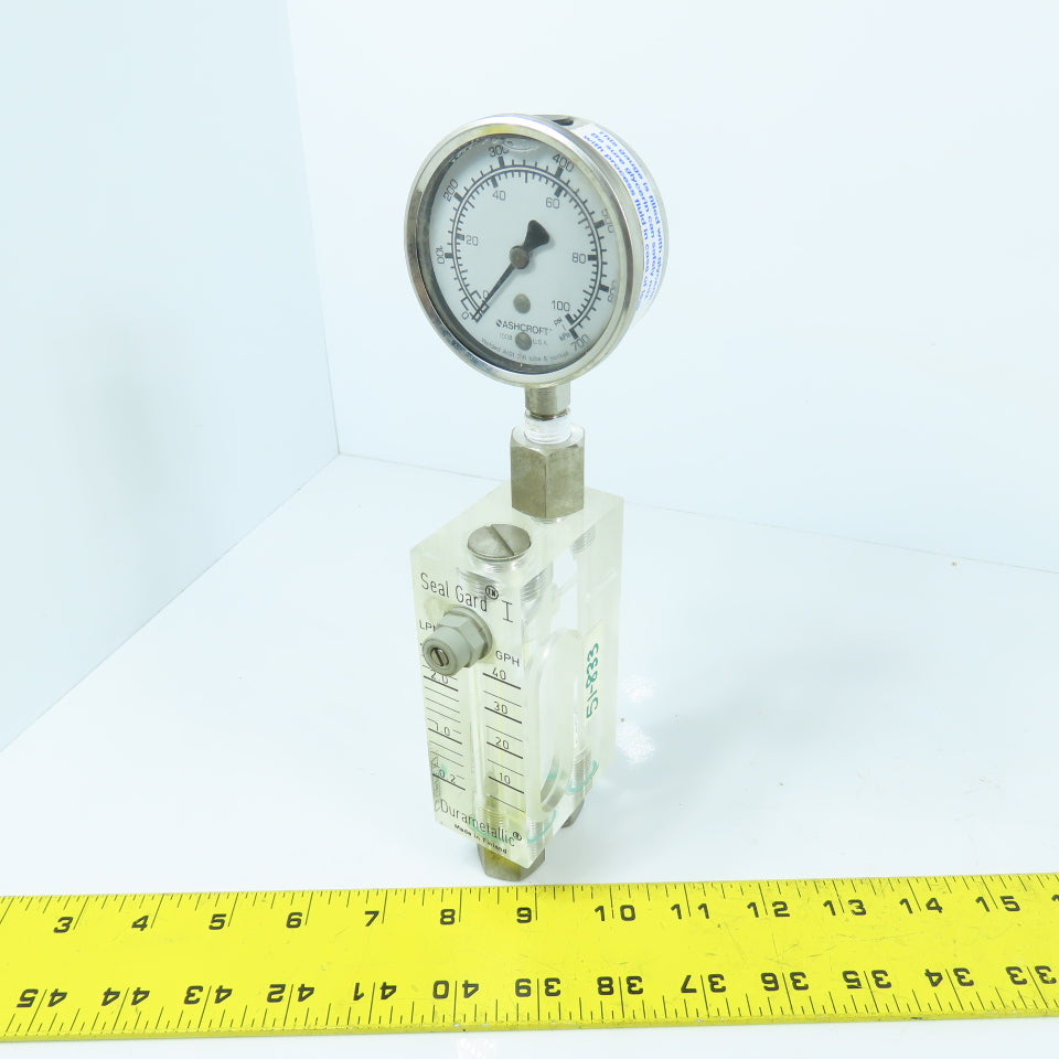 Durametallic Seal Gard I Flow Meter 40GPH 2.6LPM