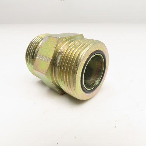 Parker 1" (-16) ORS x 1"(-16) ORS O-Ring Seal Male Union 1-7/16"-12