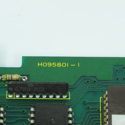 Shibaura H095801-1 Z80ASI0/0 CPU Circuit Board H095801-1