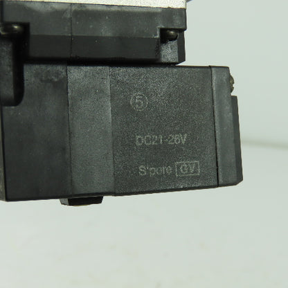 SMC NVFS3300-5FZ Pneumatic Solenoid Valve 1.0MPa 21-26VDC Coil