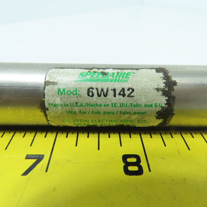 Speedaire 6W142 Double Acting Air Cylinder 3/4" Bore 6" Stroke 1/4" Rod
