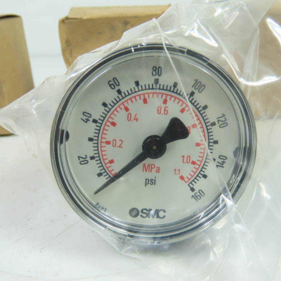 SMC 4274866 Pressure Gauge 0-160PSI 1/4" NPT Lot Of 3