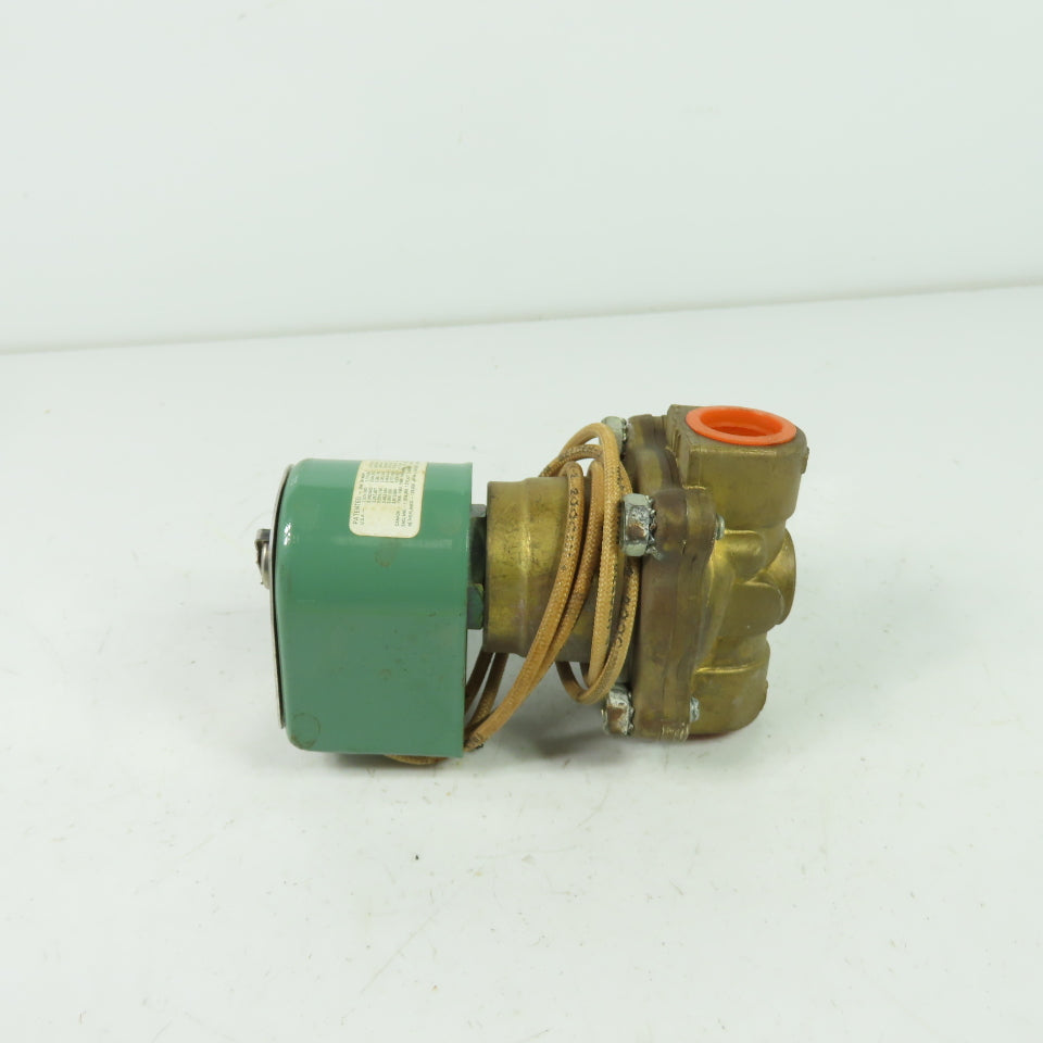 Asco 8222D2 Solenoid Valve 1/2" NPT 5/8 Orifice 120V Coil