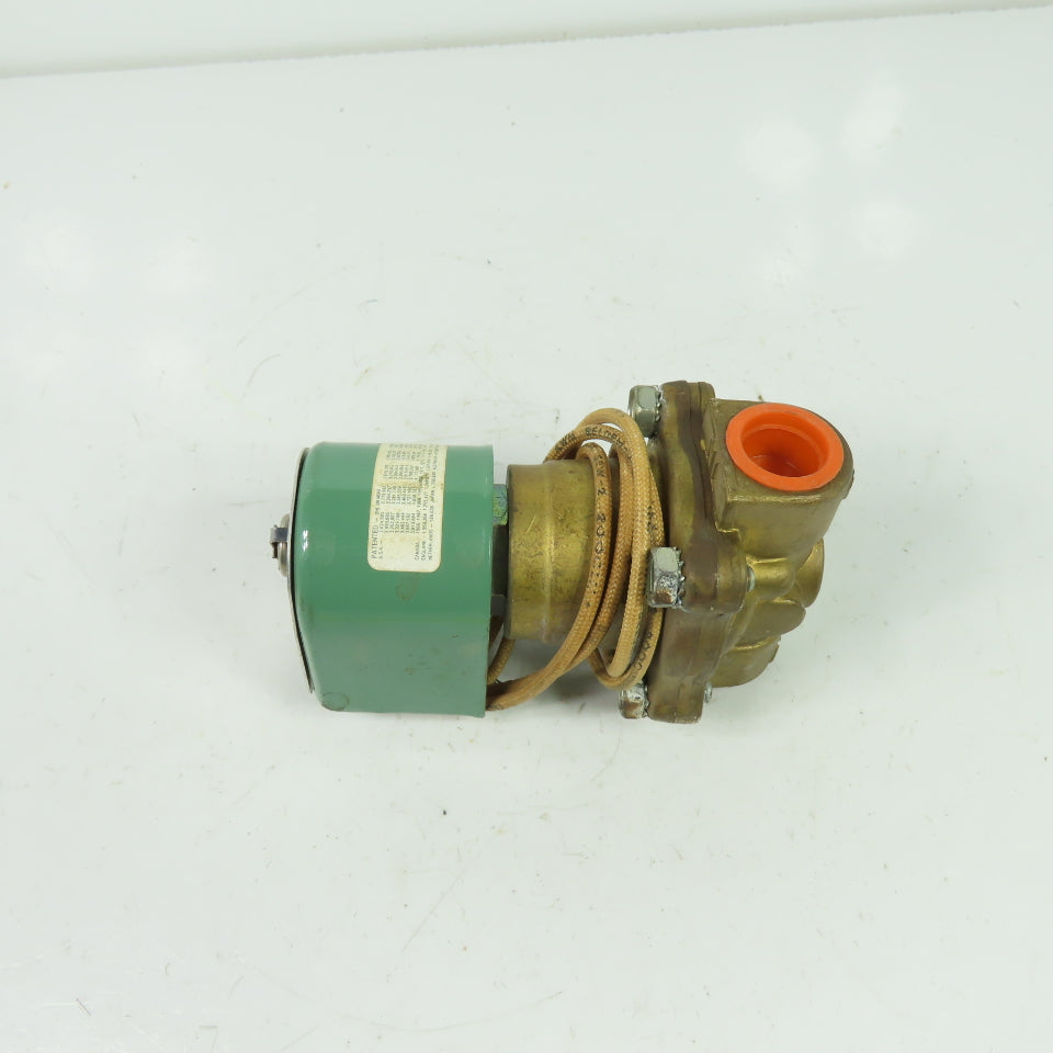 Asco 8222D2 Solenoid Valve 1/2" NPT 5/8 Orifice 120V Coil