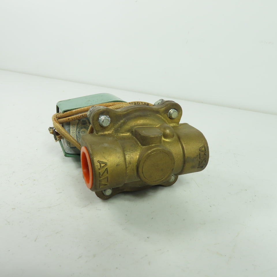 Asco 8222D2 Solenoid Valve 1/2" NPT 5/8 Orifice 120V Coil