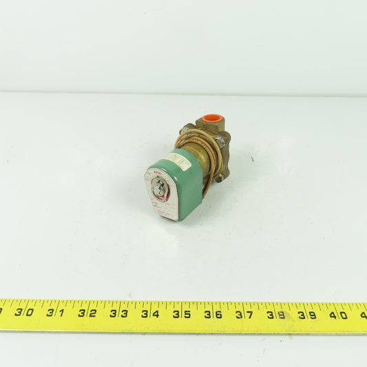 Asco 8222D2 Solenoid Valve 1/2" NPT 5/8 Orifice 120V Coil