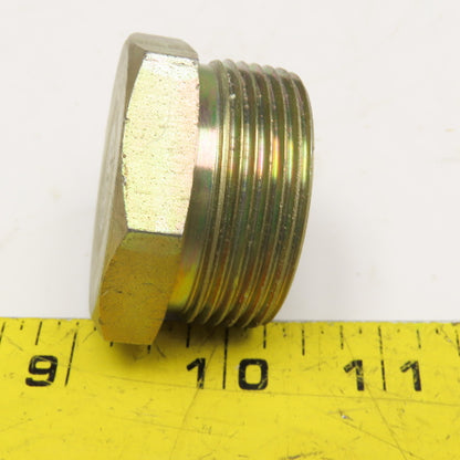 Parker 1-1/4"(-20) ORS O-Ring Face Seal Hex Plug 1-7/16-12