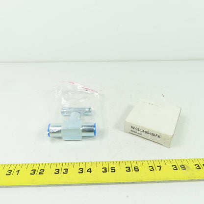 PIC Gauge NV-CS-1/4-GS-180-FXF Needle Valve 6000PSI