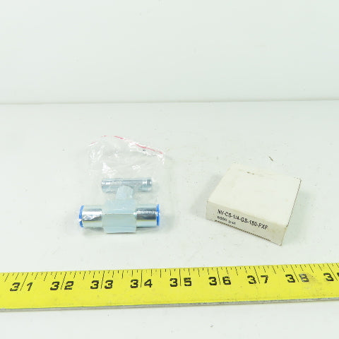 PIC Gauge NV-CS-1/4-GS-180-FXF Needle Valve 6000PSI