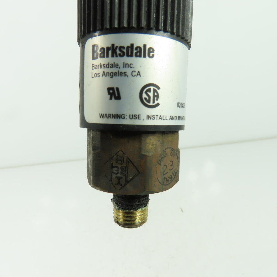 Barksdale 96211-BB3-T2 Pressure Switch 8.5-50PSI Range 125/250VAC 5A 1/4" NPT