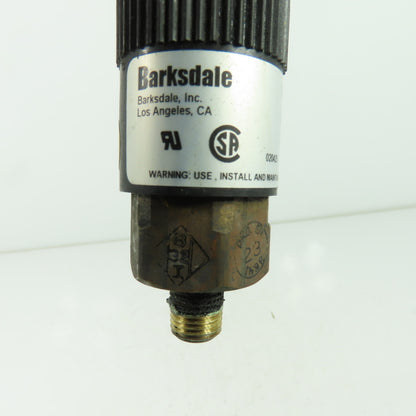 Barksdale 96211-BB3-T2 Pressure Switch 8.5-50PSI Range 125/250VAC 5A 1/4" NPT
