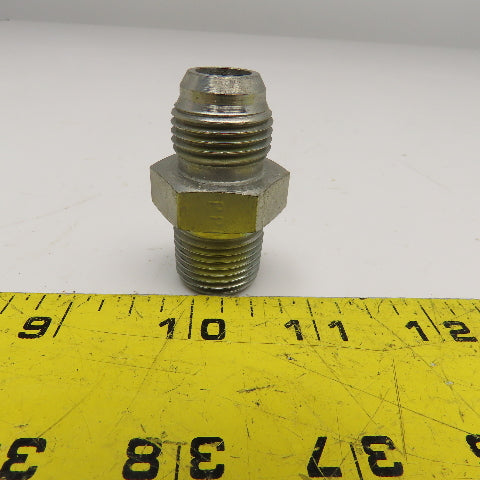 Parker 1/2" (-8) JIS 30° Flare Japanese Standard x 1/2" NPT Hydraulic Adaptor