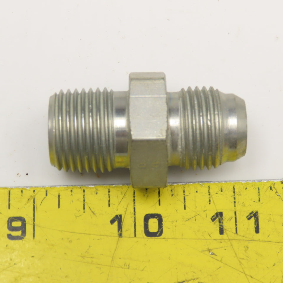 Parker 1/2" (-8) JIS 30° Flare Japanese Standard x 1/2" NPT Hydraulic Adaptor