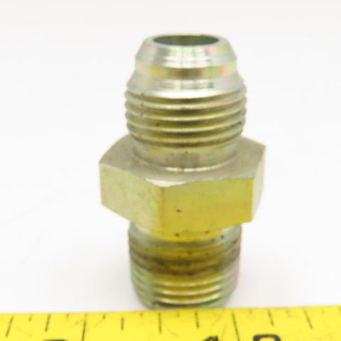 Parker 1/2" (-8) JIS 30° Flare Japanese Standard x 1/2" NPT Hydraulic Adaptor