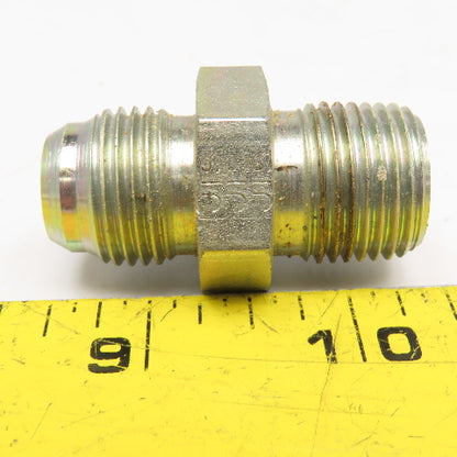 Parker 1/2" (-8) JIS 30° Flare Japanese Standard x 1/2" NPT Hydraulic Adaptor