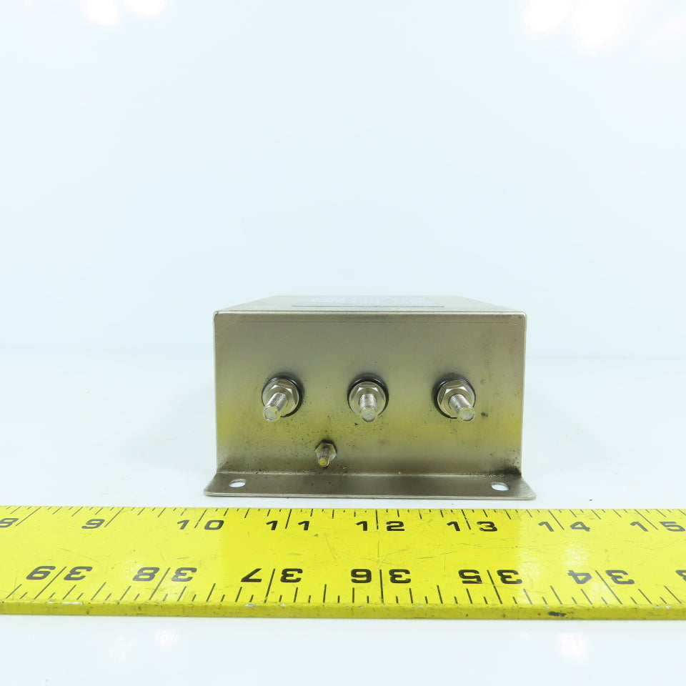 Okaya 3SUP-W50H-ER-4 Noise Filter 4700pF 3-Phase 250V 50A 50/60HZ