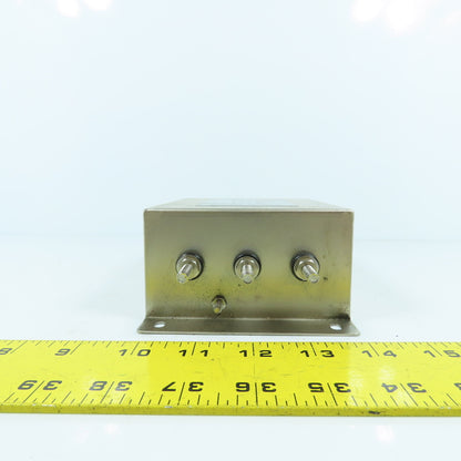 Okaya 3SUP-W50H-ER-4 Noise Filter 4700pF 3-Phase 250V 50A 50/60HZ
